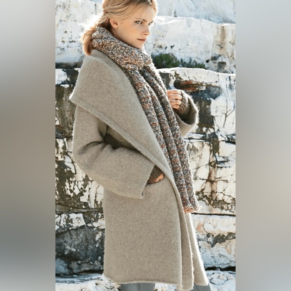 PERUVIAN CONNECTION Blanket Coat Coat
